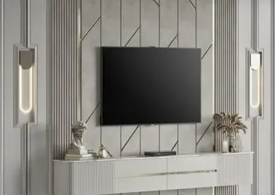 ديكورات شاشات خشبية بسيطة في شمال جدة