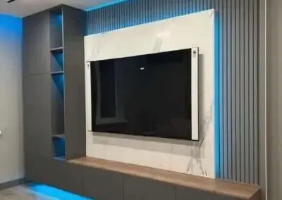 ديكورات شاشات خشبية بسيطة في شمال جدة