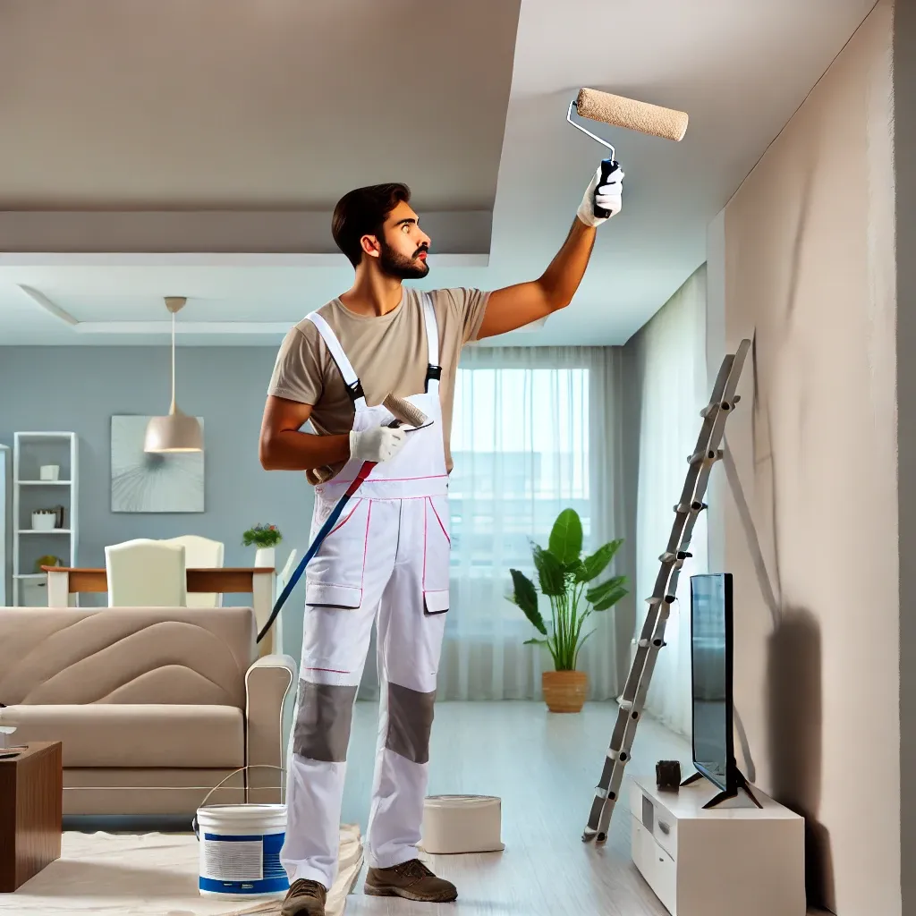 افضل مقاول ومعلم دهانات لمنازل دهانات داخلية حي الشرفية