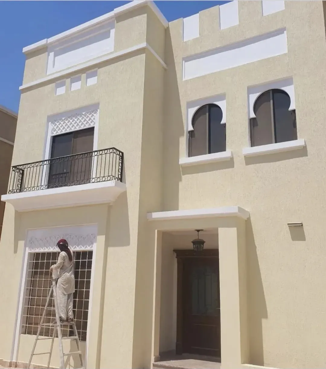 معلم دهانات وتشطيب بحي البوادي خدمات احترافيةداخلي وخارجي