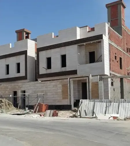 معلم دهانات بروفايل خارجي في حي البساتين بجدة