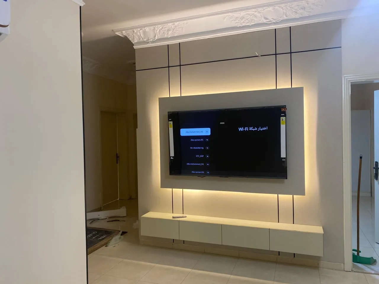 ديكورات الشاشات والمرايا حي النسيم بجدة 