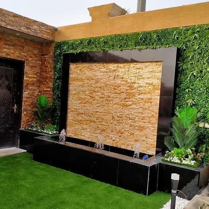 تصميم شلالات ونوافير وشلالات حدائق المنازل والفلل جدة 