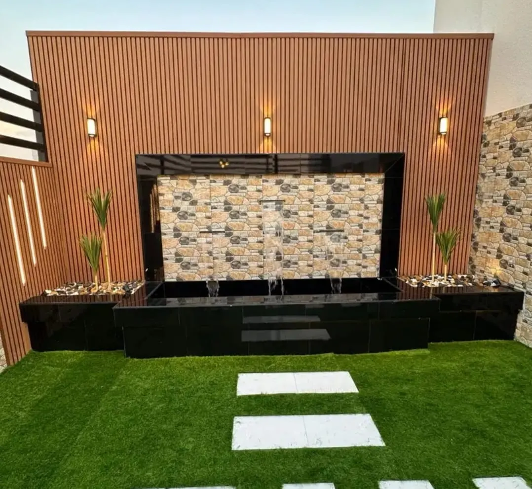 تصميم شلالات ونوافير وشلالات حدائق المنازل والفلل جدة 