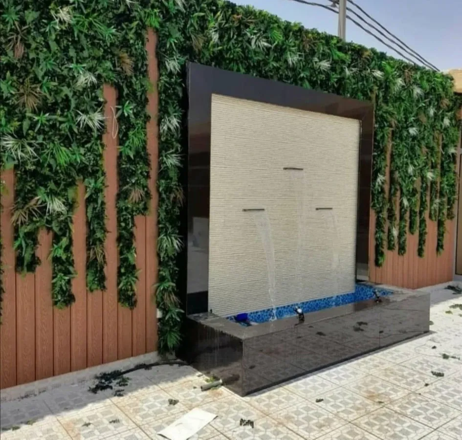 تصميم شلالات ونوافير وشلالات حدائق المنازل والفلل جدة 