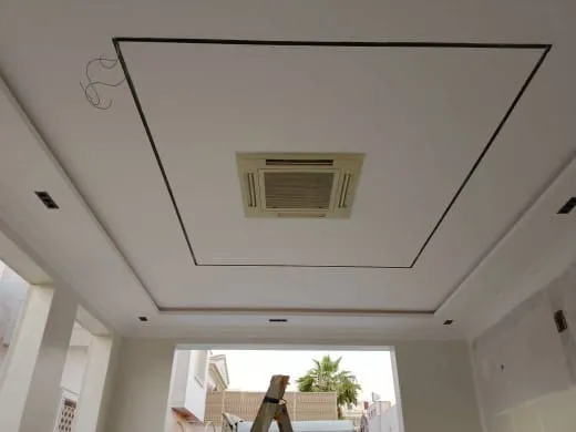 ديكورات جبس بوردبحي الصالحية:أحدث تصاميم شاشات بلازما مودرن 