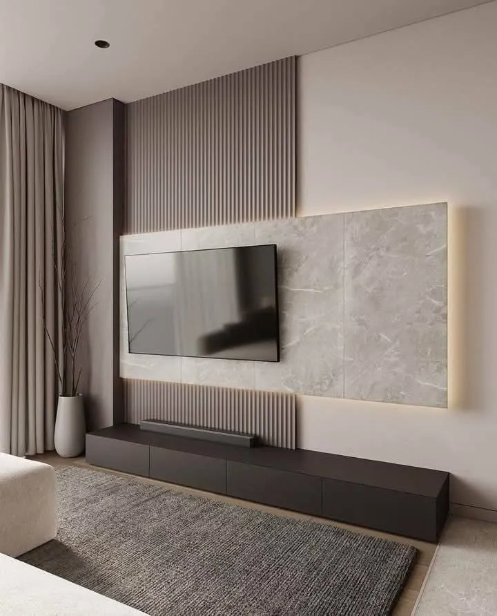 ديكورات جبس بوردبحي الصالحية:أحدث تصاميم شاشات بلازما مودرن 