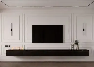 أحدث ديكورات شاشات مودرن بجدة 2026: أفكار مبتكرة تحول منزلك لسينما منزلية