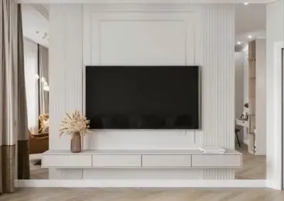 أحدث ديكورات شاشات مودرن بجدة 2026: أفكار مبتكرة تحول منزلك لسينما منزلية