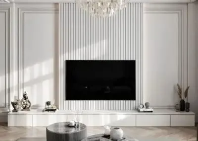 أحدث ديكورات شاشات مودرن بجدة 2026: أفكار مبتكرة تحول منزلك لسينما منزلية